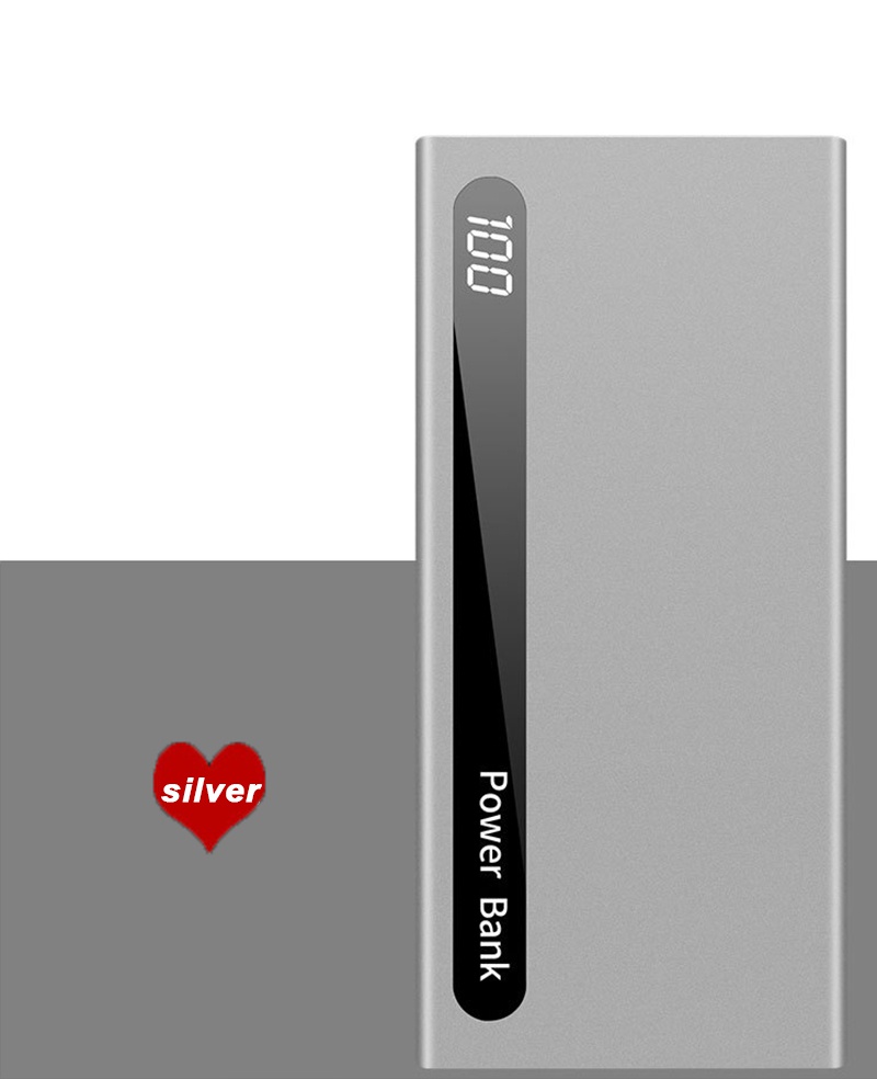 Digital Display 20000mAh Power Bank External Battery Charger Fast Charging Portable Power Bank Charger for Iphone Xiaomi
