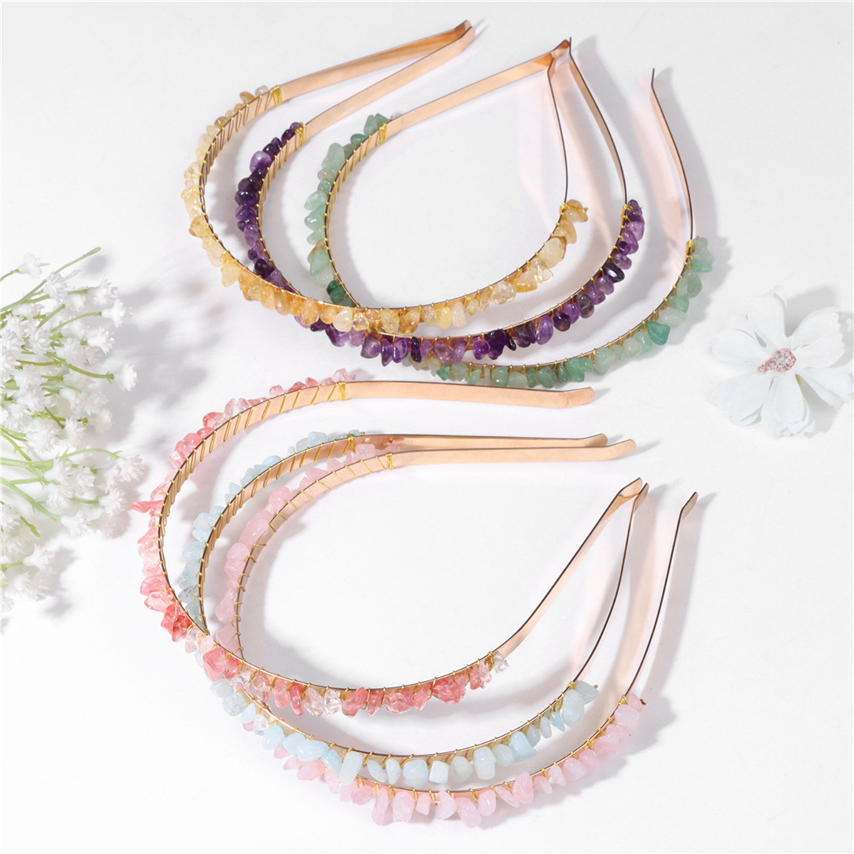 Natural Irregular Crystal Amethyst Hair Christmas Headband Alloy Handmade Hairpin Accessories
Natural Irregular Crystal Amethyst Hair Christmas Headband Alloy Handmade Hairpin Accessories