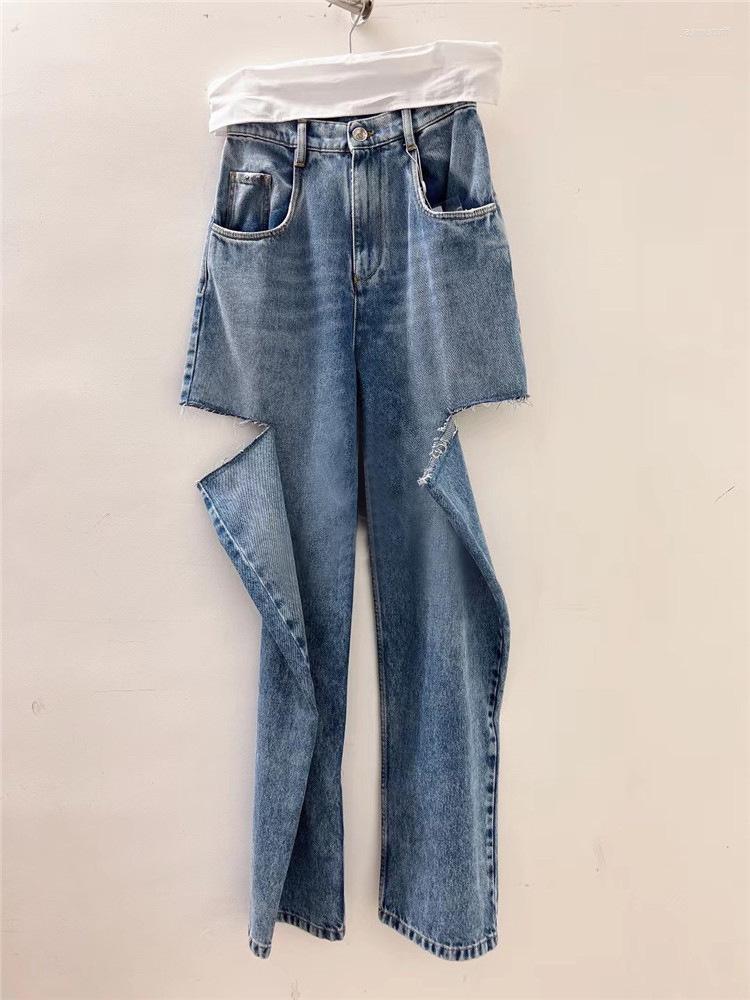Good Qulaity 2023 Autumn And Winter Loose Wide Leg Trousers Casual Wash Old Holes Straight, White
Good Qulaity 2023 Autumn And Winter Loose Wide Leg Trousers Casual Wash Old Holes Straight, White