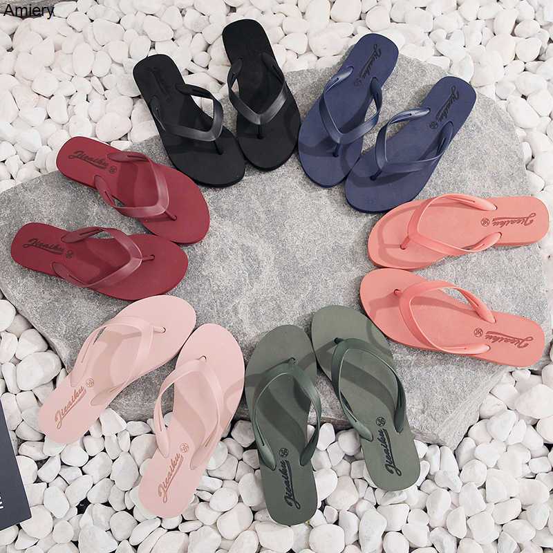 Wholesale 2023 Women Beach Shoes Summer New Simple Flip-flop Slippers Solid Color Flat Bottom Anti-slip Female Home Wear Sandal -40
Wholesale 2023 Women Beach Shoes Summer New Simple Flip-flop Slippers Solid Color Flat Bottom Anti-slip Female Home Wear Sandal -40