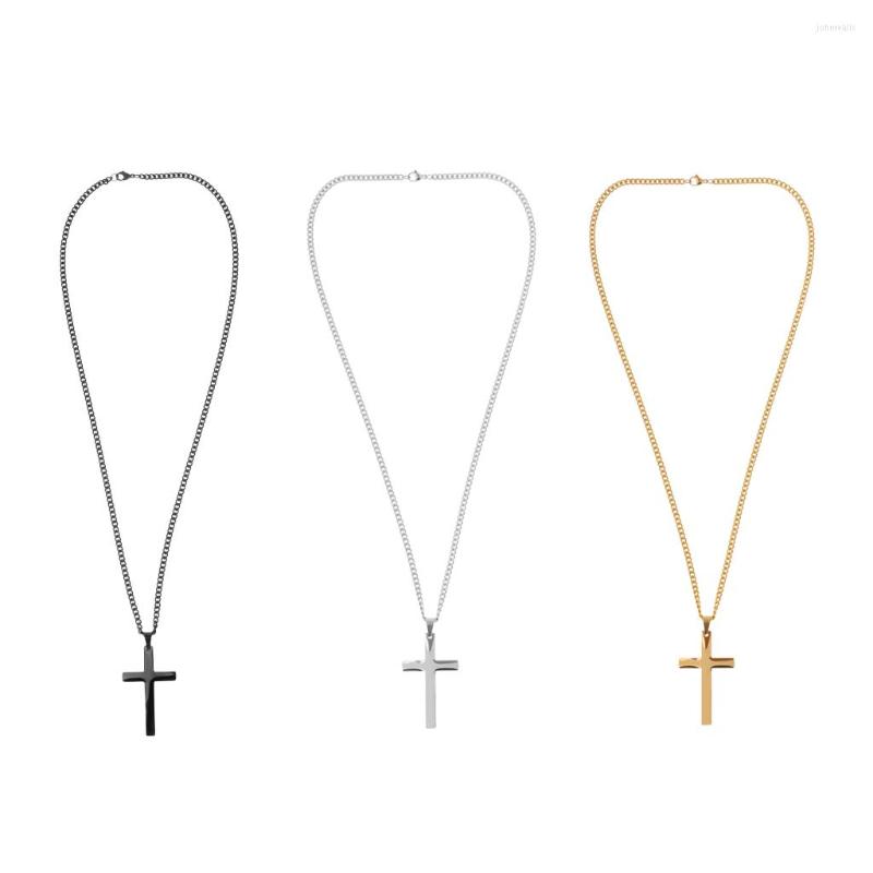 Pendant Necklaces Men Women Punk Stainless Steel Christian Prayer Crucifix Necklace
Pendant Necklaces Men Women Punk Stainless Steel Christian Prayer Crucifix Necklace