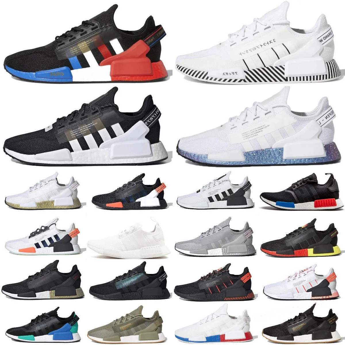 Dazzle Nmd R1 V2 Mens Running Shoes Aqua Tones Mexico City Munich Core Black Munich Oreo Og Men Women for Japan Outdoor Trainers sneakers
Dazzle Nmd R1 V2 Mens Running Shoes Aqua Tones Mexico City Munich Core Black Munich Oreo Og Men Women for Japan Outdoor Trainers sneakers