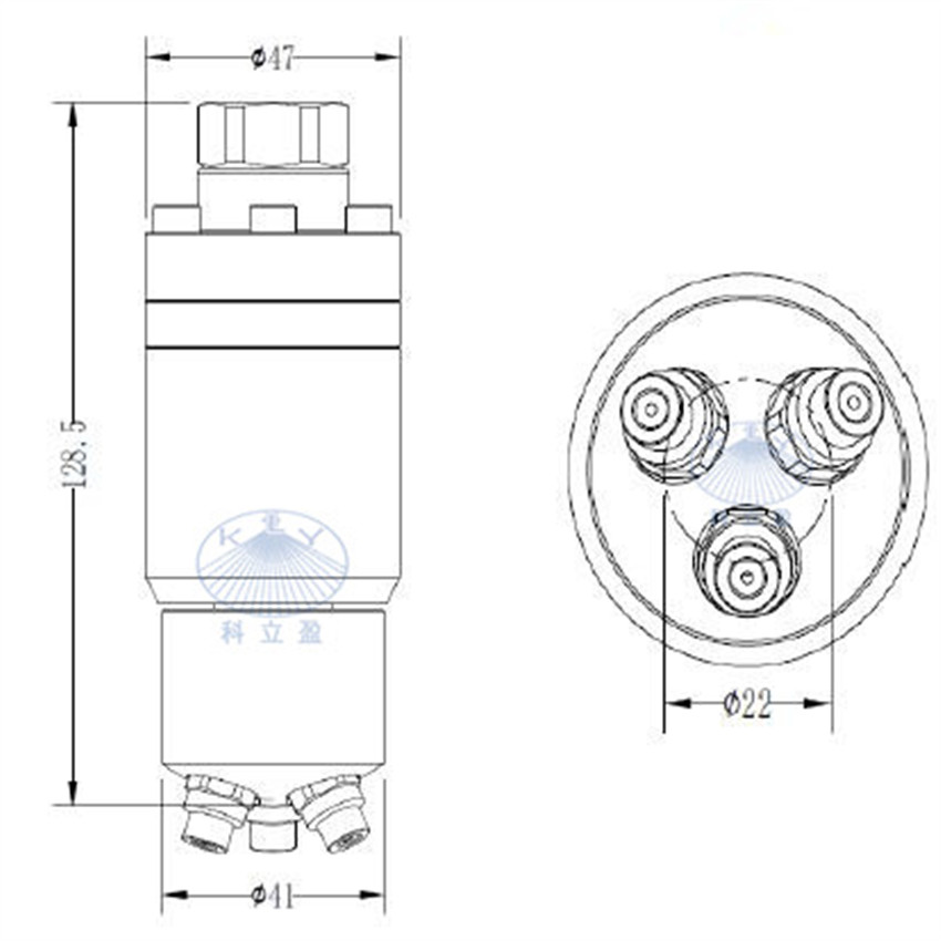 Industrial equipment 10-150 bar high pressure self spinning cleaning head, rotating nozzle for car washing, bin cleaning