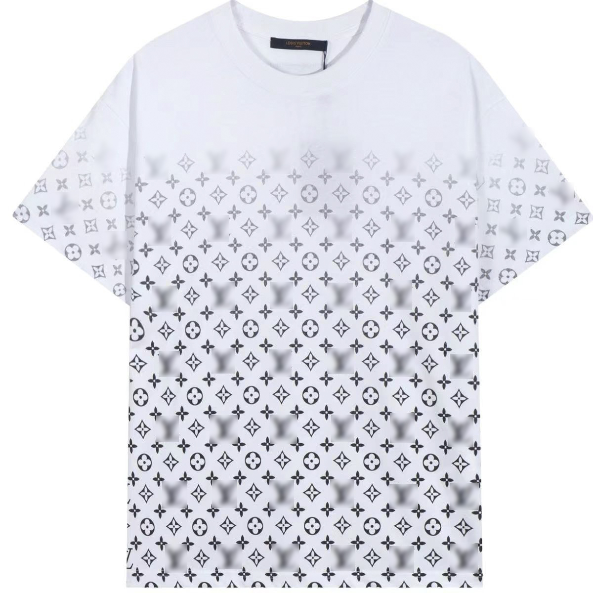 Louiseity Fashion Viutonity The high-quality full presbyopic printing men' fashion T-shirt, White
Louiseity Fashion Viutonity The high-quality full presbyopic printing men' fashion T-shirt, White