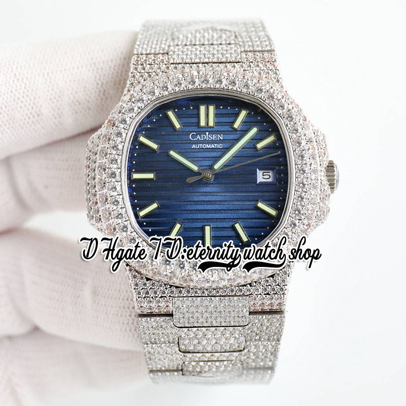 BZ twf5711 Japan M8215 Automatic 40MM Mens Watch Iced Out Paved Diamonds Case Dark Blue Dial Stick Markers Diamond Stainless Steel Bracelet eternity Jewelry Watches, Watch waterproof cost
BZ twf5711 Japan M8215 Automatic 40MM Mens Watch Iced Out Paved Diamonds Case Dark Blue Dial Stick Markers Diamond Stainless Steel Bracelet eternity Jewelry Watches, Watch waterproof cost