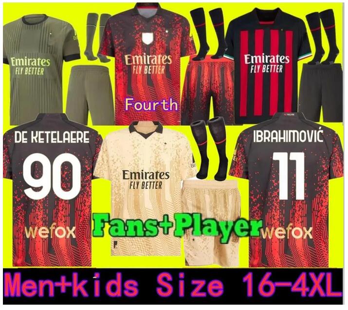 4XL 23/24 IBRAHIMOVIC KOCHE Fourth Gold Soccer Jerseys 2023 2024 GIROUD TONALI THEO R.LEAO ROMAGNOLI S.CASTILLEJO KESSIE SAELEMAEKERS Men Kids Kits full sock sets
4XL 23/24 IBRAHIMOVIC KOCHE Fourth Gold Soccer Jerseys 2023 2024 GIROUD TONALI THEO R.LEAO ROMAGNOLI S.CASTILLEJO KESSIE SAELEMAEKERS Men Kids Kits full sock sets