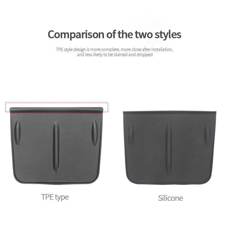 2025 new 2025 new 2025 new New Central Control Wireless Charging Silicone Non-slip Custom Anti-skid Pad for Tesla Model 3/Y 2017-2022 Car Ac