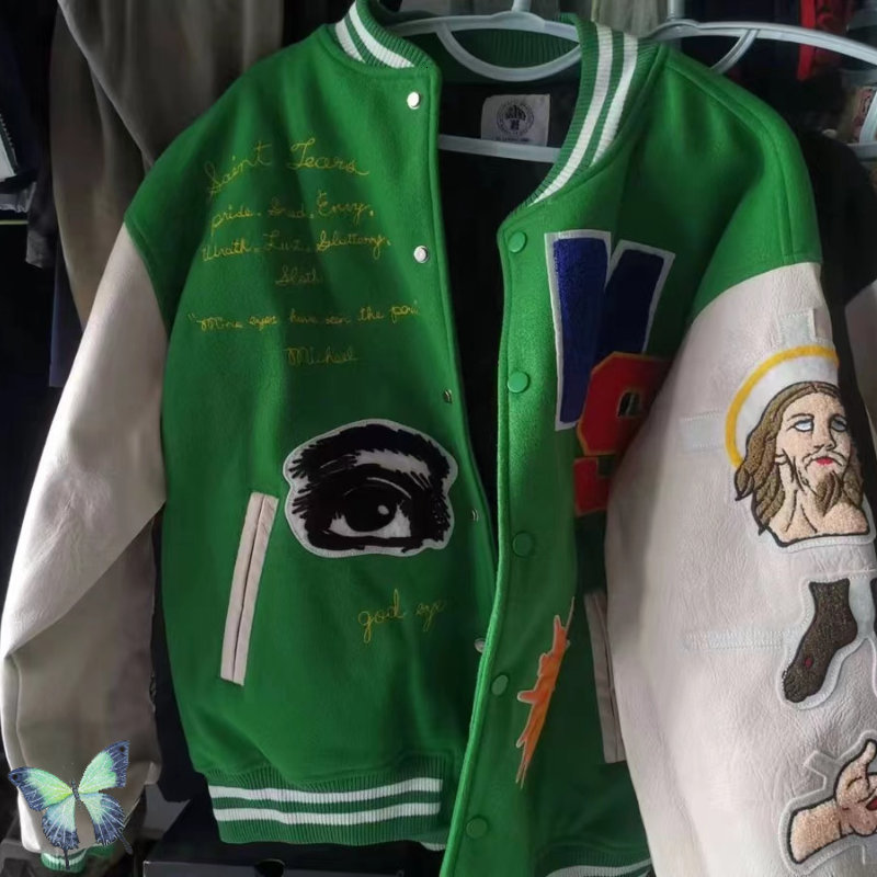 Women's Jackets High Street Jesus Retro Embroidered Men''s Cotton Baseball Uniform 230314
Women's Jackets High Street Jesus Retro Embroidered Men''s Cotton Baseball Uniform 230314