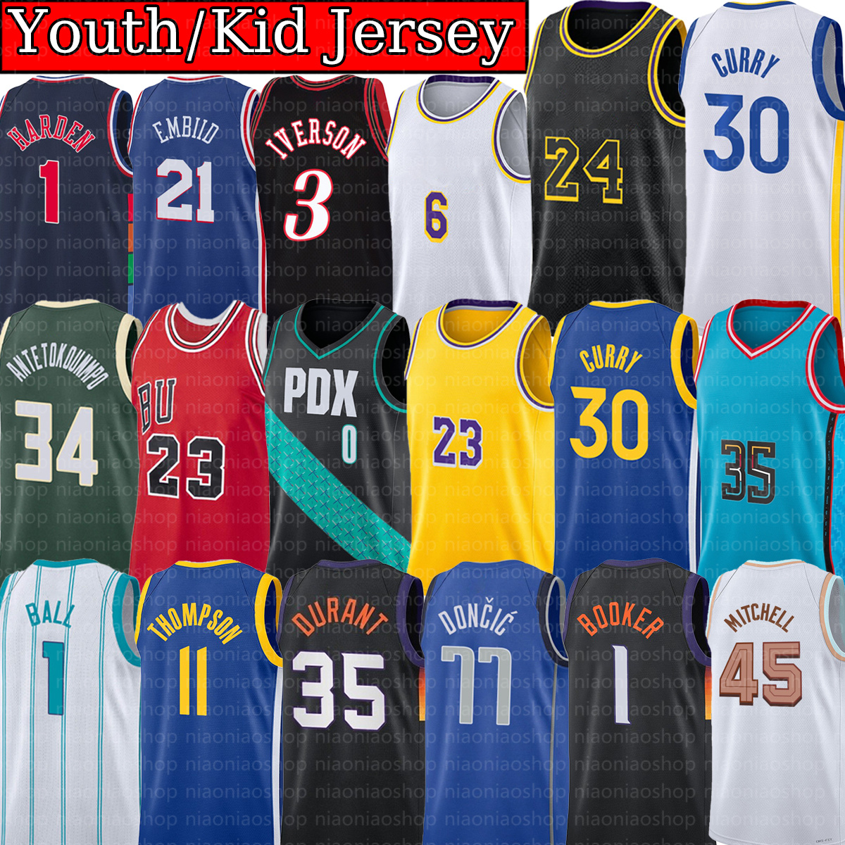 Stitched Youth Kid 6 jaMes 23 Lebron Basketball Jerseys Kevin Durant Stephen Curry Lillard Carter brYant Doncic mIchael Booker Iverson Irving Best Youth Jersey, Youth/kid jersey
Stitched Youth Kid 6 jaMes 23 Lebron Basketball Jerseys Kevin Durant Stephen Curry Lillard Carter brYant Doncic mIchael Booker Iverson Irving Best Youth Jersey, Youth/kid jersey