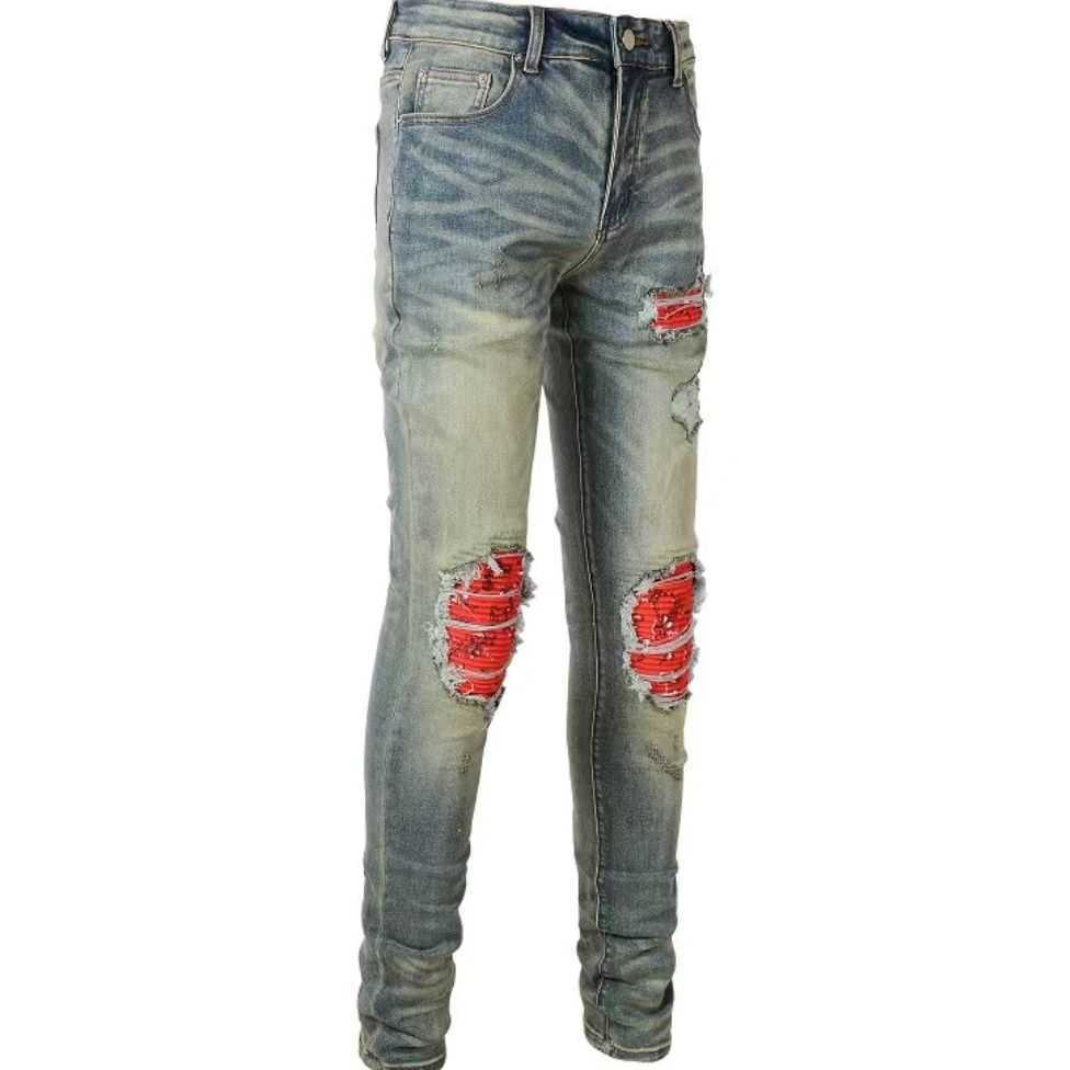 Jeans Mens Am1r1 Trousers Pants Mirri Ripped Fashion Designer Brand Men's Patch High Street Slim Fit Hip Hop Leisure Cool Niche Ins Cel 3VLF, Blue
Jeans Mens Am1r1 Trousers Pants Mirri Ripped Fashion Designer Brand Men's Patch High Street Slim Fit Hip Hop Leisure Cool Niche Ins Cel 3VLF, Blue