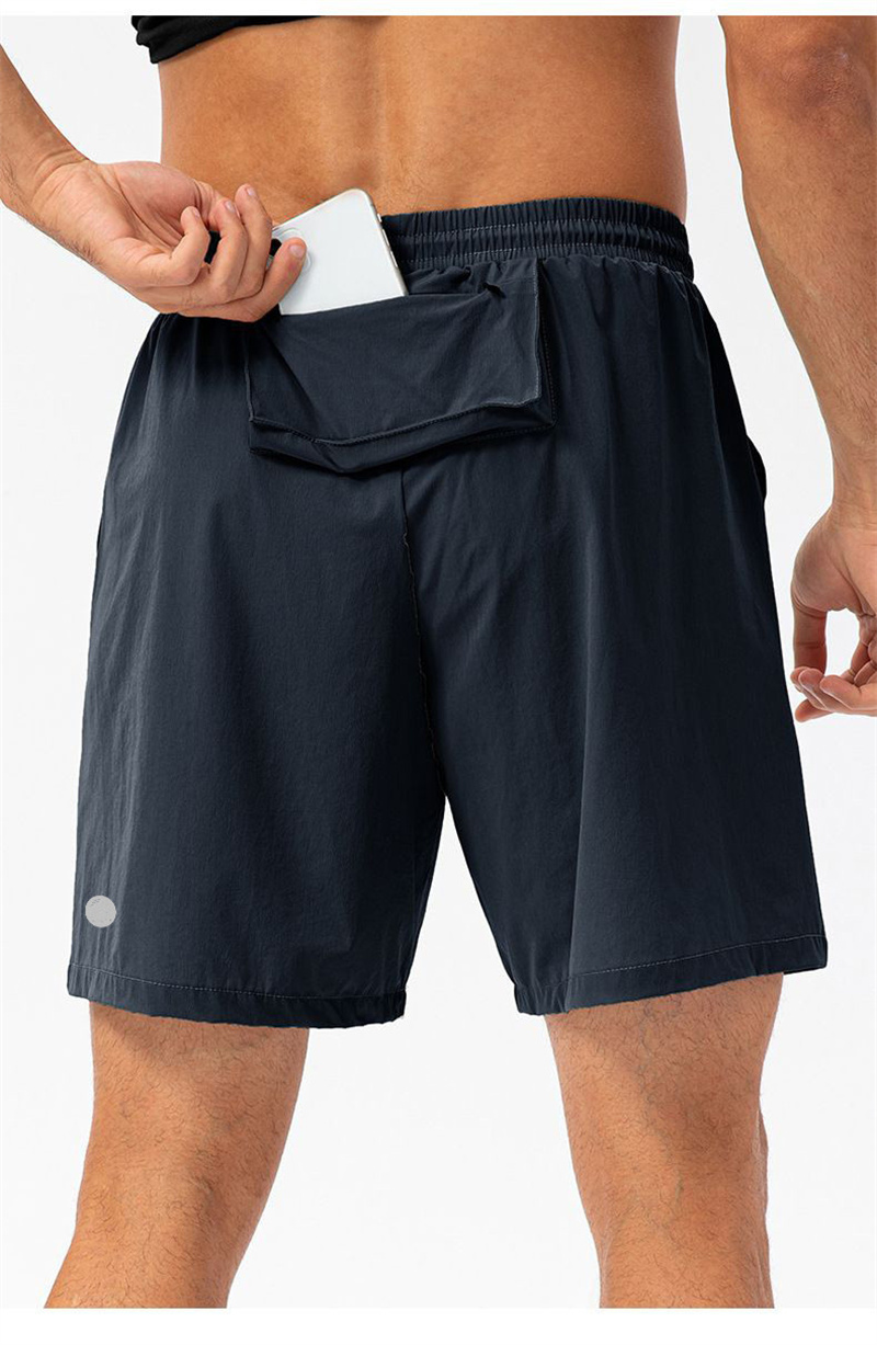 LL-21412 Men' Shorts Yoga Outfit Men Fifth Pants Running Sport Breathable Trainer Short Trousers Sportswear Gym Exercise Adult Fitness Wear Elastic With Pocket, Black
LL-21412 Men' Shorts Yoga Outfit Men Fifth Pants Running Sport Breathable Trainer Short Trousers Sportswear Gym Exercise Adult Fitness Wear Elastic With Pocket, Black