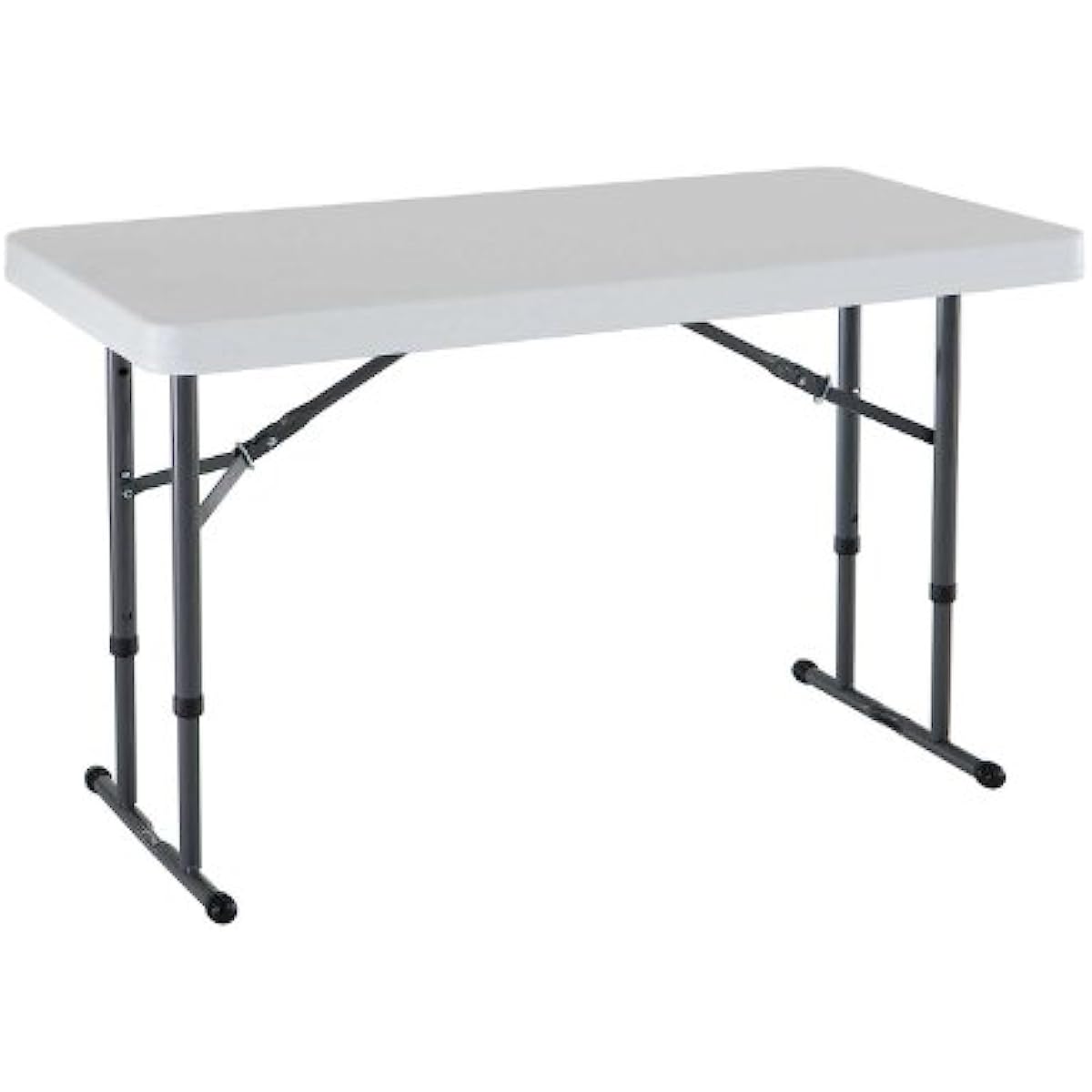 LIFETIME 80160 Commercial Height Adjustable Folding Utility Table 4 Feet White Granite table camp
LIFETIME 80160 Commercial Height Adjustable Folding Utility Table 4 Feet White Granite table camp