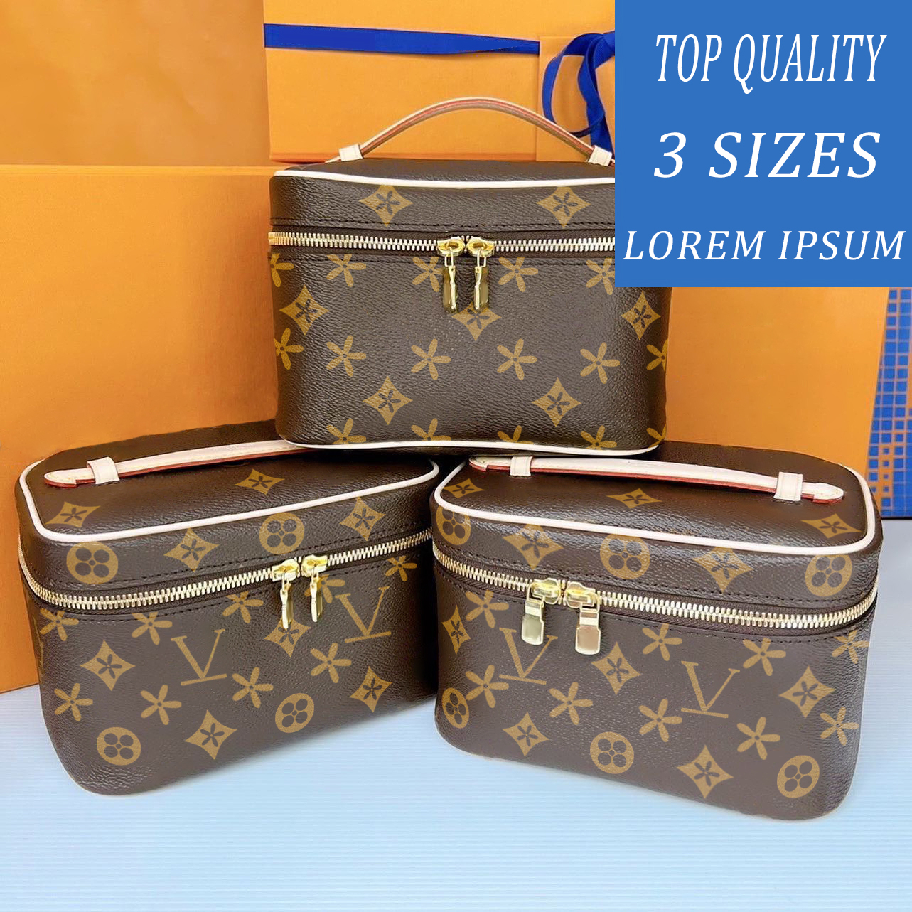 M41178 3 size nice bb vanity bag luxury tote handbag Women designer wash pouch make up bag louiseity man wallet viutonity makeup Leather Shoulder clutch cosmetic bags, M0n0gram -20 cm
M41178 3 size nice bb vanity bag luxury tote handbag Women designer wash pouch make up bag louiseity man wallet viutonity makeup Leather Shoulder clutch cosmetic bags, M0n0gram -20 cm