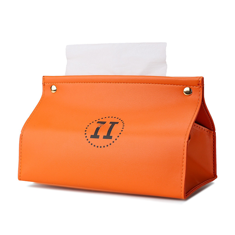 Wholesale Easy-to-Carry Multi-Purpose Exquisite Pu Texture Tissue Buggy Bag Tissue Storage Bags Quality