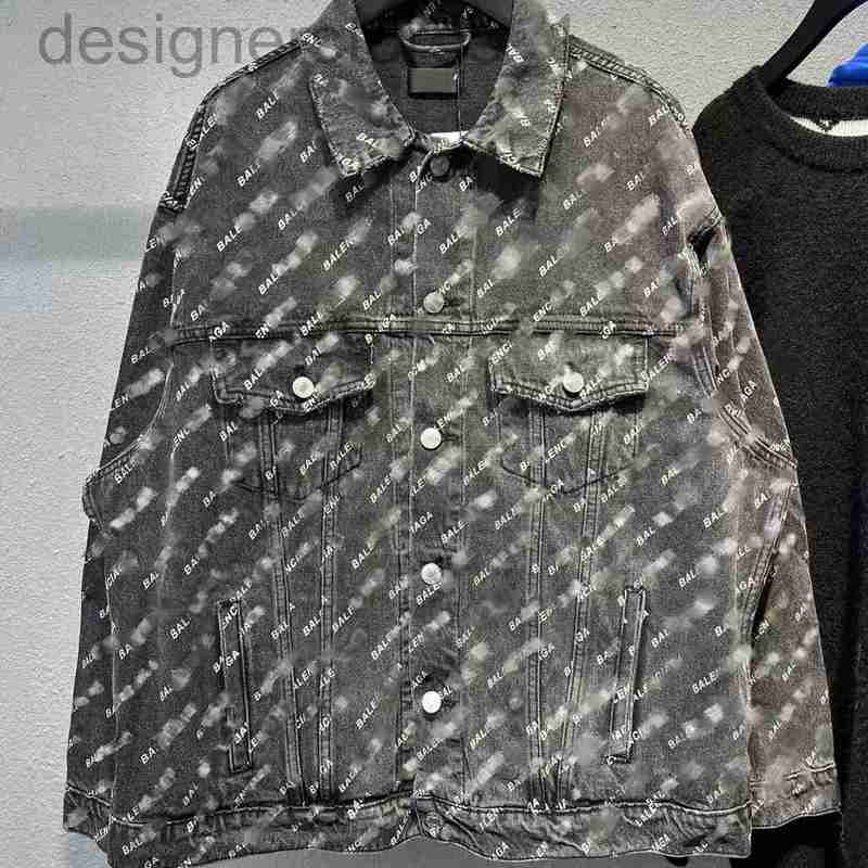 Men's Jackets Designer Chaopai unisex os loose long-sleeved denim jacket OYKO, Denim black
Men's Jackets Designer Chaopai unisex os loose long-sleeved denim jacket OYKO, Denim black