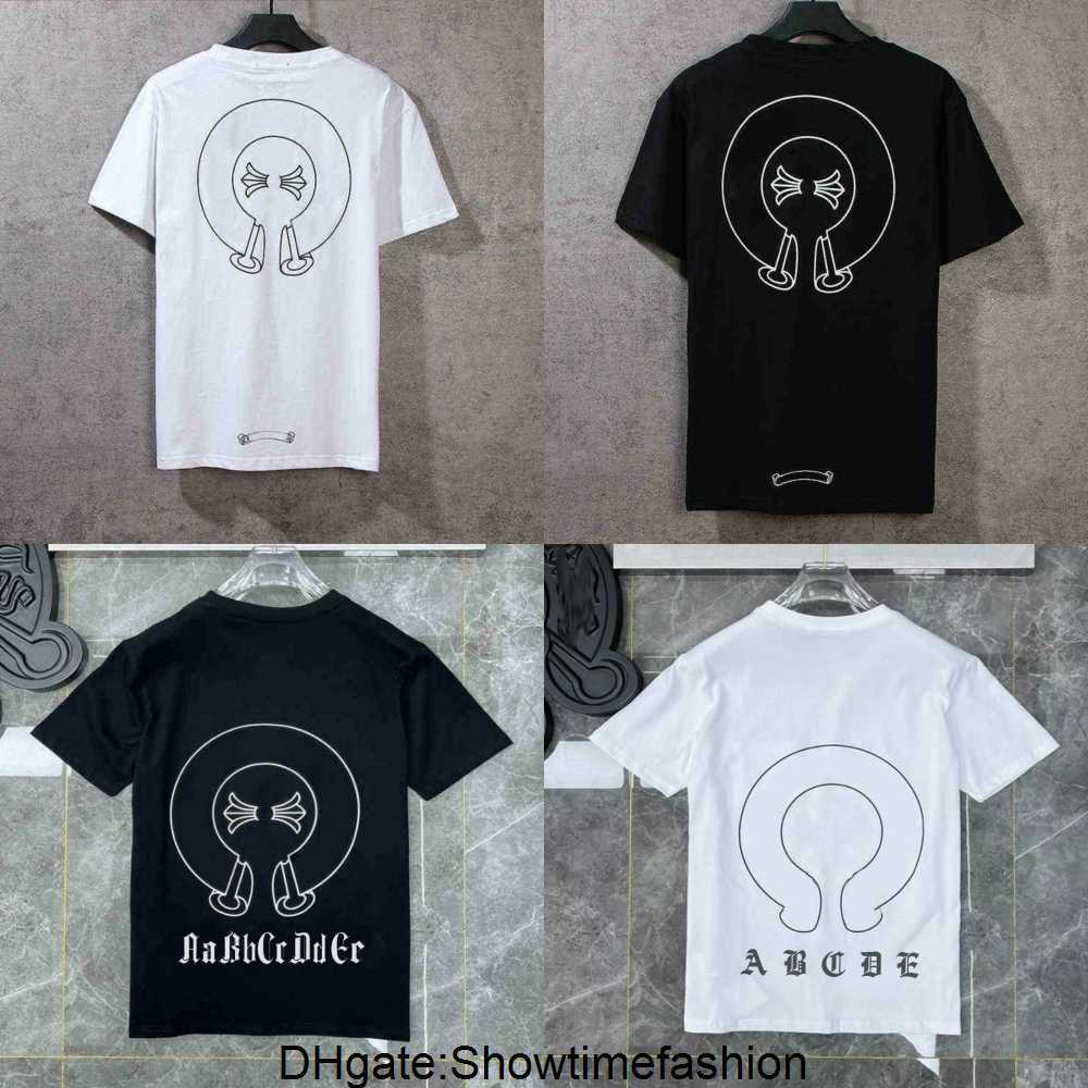 Fashion Mens Classic t Shirts Brand Top T-shirts Ch White Short Sweater Casual Embossed Letter Horseshoe Sanskrit Cross Pattern Designers 6LH6, 17
Fashion Mens Classic t Shirts Brand Top T-shirts Ch White Short Sweater Casual Embossed Letter Horseshoe Sanskrit Cross Pattern Designers 6LH6, 17