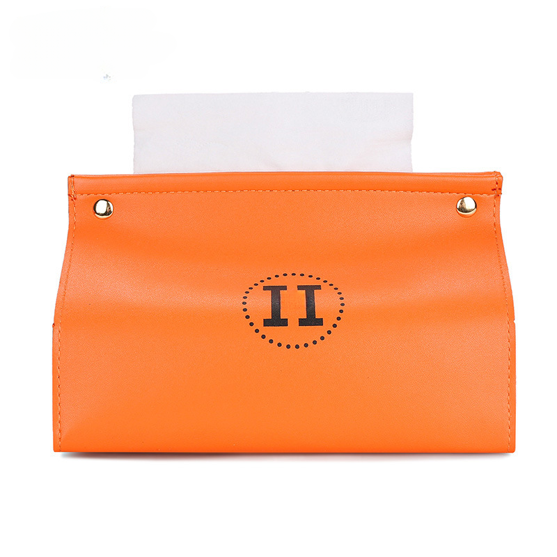 Wholesale Easy-to-Carry Multi-Purpose Exquisite Pu Texture Tissue Buggy Bag Tissue Storage Bags Quality