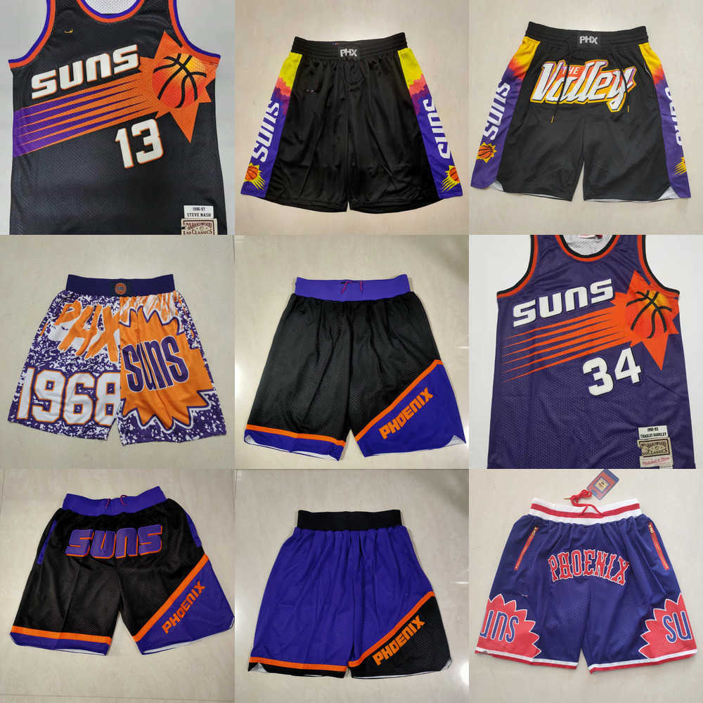 Phoenix''Suns''Shorts mens Throwback Basketball Shorts pocket Basketball Jersey Steve 13 Nash 34 Charles''Barkley, Color
Phoenix''Suns''Shorts mens Throwback Basketball Shorts pocket Basketball Jersey Steve 13 Nash 34 Charles''Barkley, Color