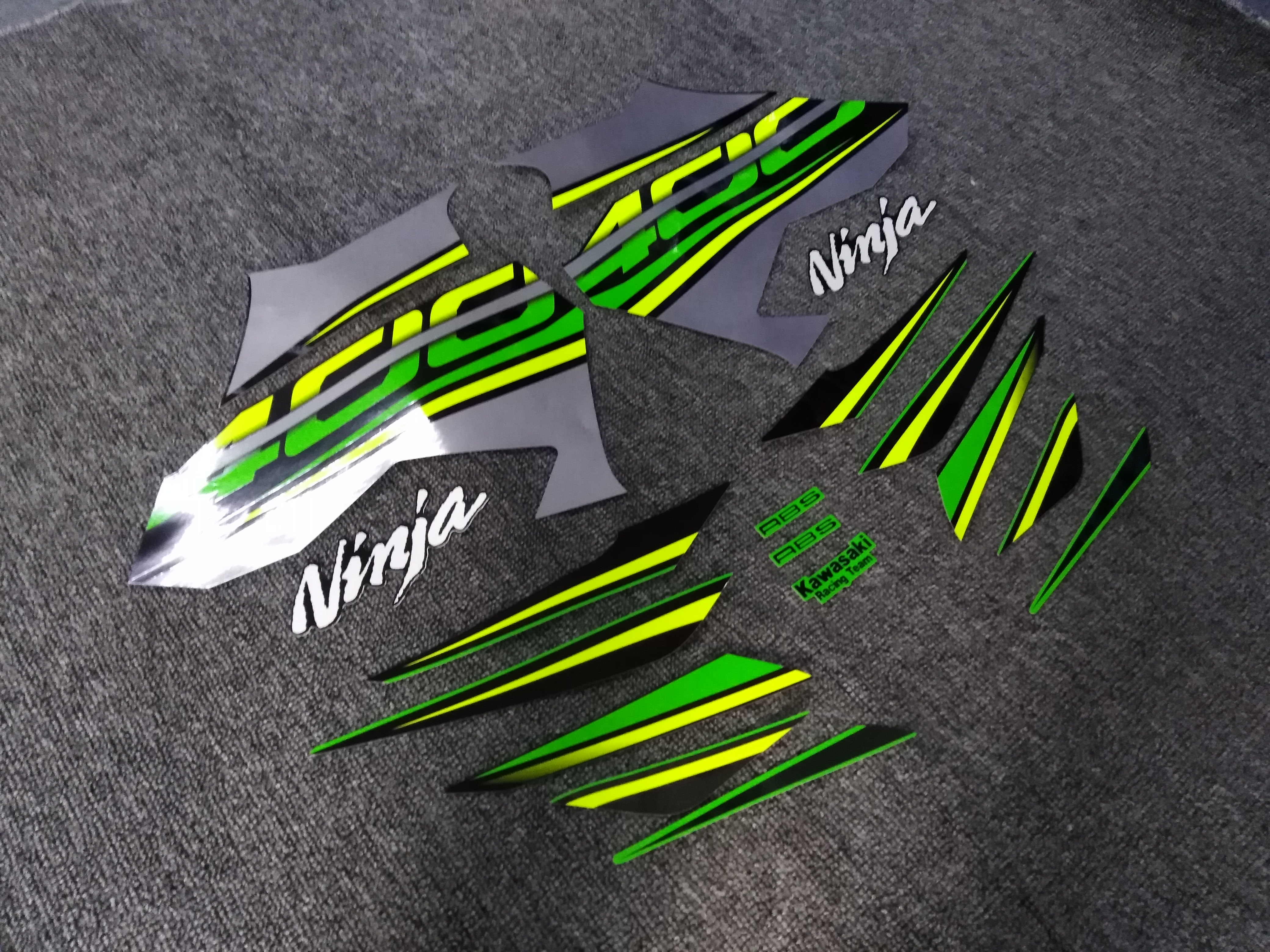 NEW Motorcycle Whole Fairing Sticker Decals Kit for Kawasaki NINJA400 ninja 400 2018year, Green
NEW Motorcycle Whole Fairing Sticker Decals Kit for Kawasaki NINJA400 ninja 400 2018year, Green