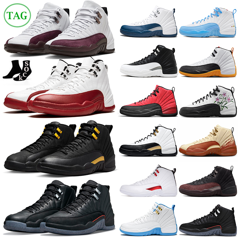 Cherry 12 12s Men Basketball Shoes Stealth Playoffs Royalty Black Taxi Utility Indigo Reverse Concord Mens Trainers Outdoor Sports Sneakers, #33
Cherry 12 12s Men Basketball Shoes Stealth Playoffs Royalty Black Taxi Utility Indigo Reverse Concord Mens Trainers Outdoor Sports Sneakers, #33