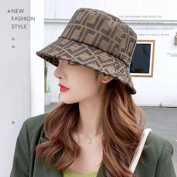 Fashion Designers Letter Bucket Hat For Men's Women's Foldable Caps Brown Fisherman Beach Sun Visor wide brim hats Folding ladies Bowler Cap
Fashion Designers Letter Bucket Hat For Men's Women's Foldable Caps Brown Fisherman Beach Sun Visor wide brim hats Folding ladies Bowler Cap