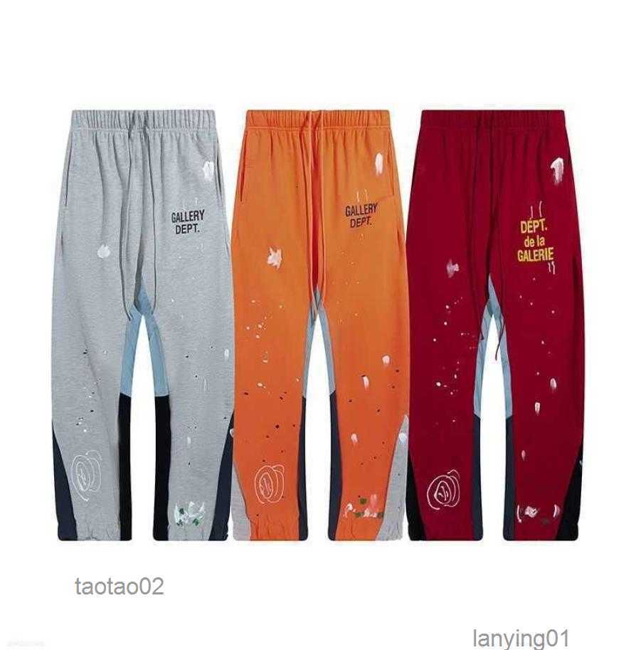 Galleries Dept Designer Sweatpants Sports Pants 7216b Painted Flare Sweat Vintage 380g Cotton Terry Patched Splash Print Loosead9d, Orange
Galleries Dept Designer Sweatpants Sports Pants 7216b Painted Flare Sweat Vintage 380g Cotton Terry Patched Splash Print Loosead9d, Orange