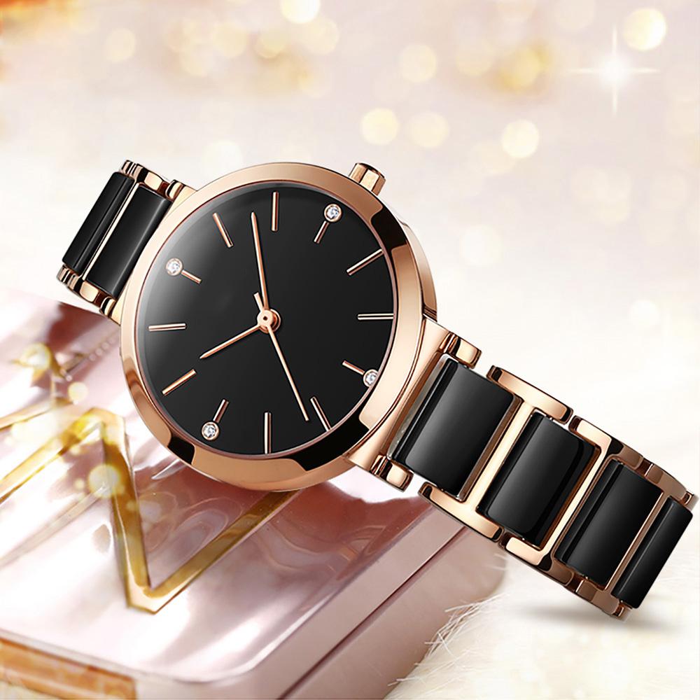Leisure Quartz Watches Ladies Ceramic Strap Waterproof Ladies Fashion Watch orologio di lusso Sports Style, Color 1
Leisure Quartz Watches Ladies Ceramic Strap Waterproof Ladies Fashion Watch orologio di lusso Sports Style, Color 1