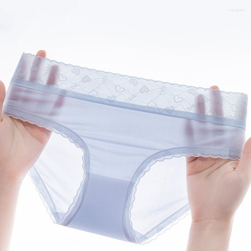 Women's Panties Ice Silk Cool Ultra-Thin Women Sexy Lingerie Seamless Lace Underwear Panty Femme Transparent Briefs One Piece Underpants, Gray
Women's Panties Ice Silk Cool Ultra-Thin Women Sexy Lingerie Seamless Lace Underwear Panty Femme Transparent Briefs One Piece Underpants, Gray
