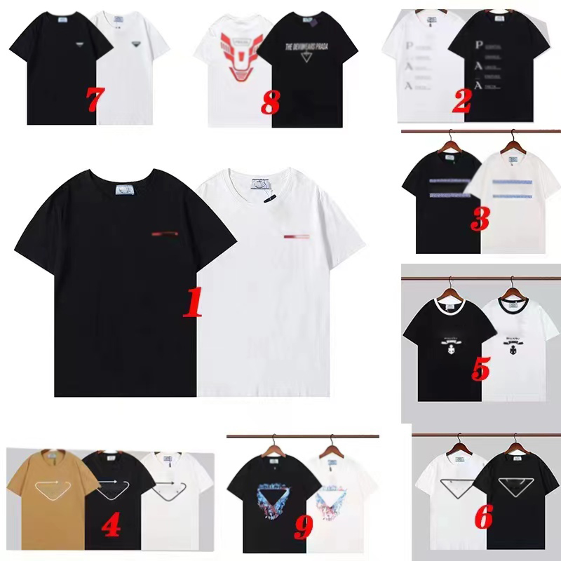 PRA Men's T-Shirts Mens Tshirts Designers Clothes Fashion Cotton Couples Tee Casual Summer Men Women Clothing Brand Short Sleeve Tees Designer Classic Letter T shirts
PRA Men's T-Shirts Mens Tshirts Designers Clothes Fashion Cotton Couples Tee Casual Summer Men Women Clothing Brand Short Sleeve Tees Designer Classic Letter T shirts