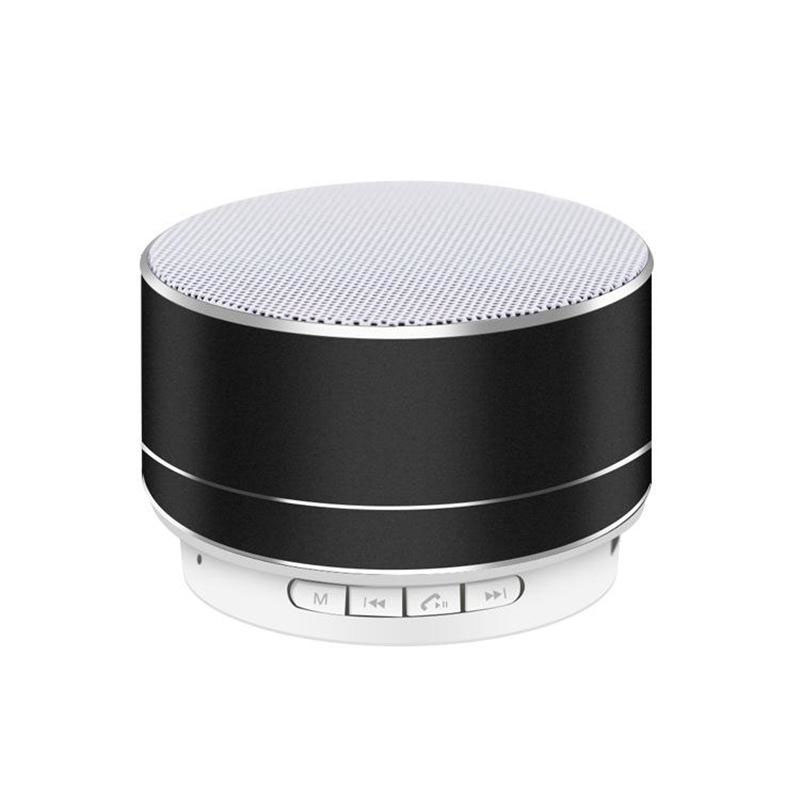 Portable Multi- Color Wireless Subwoofer Small Speaker A10 Macaron Mini Bluetooth 5.0 Bass Lock and Load Spray Gift PK A11