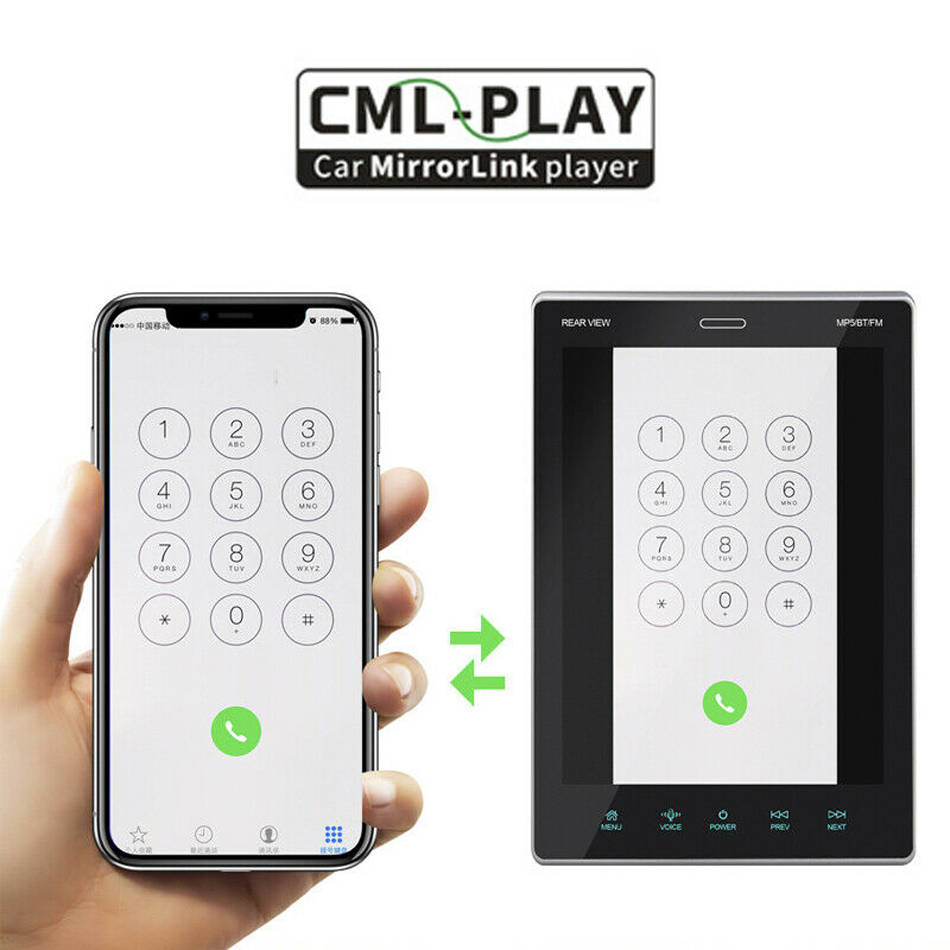 95 Inch Car Media Player Video HD Touch Screen Bluetooth Car Stereo MP5 Player Dash FM MirrorLink Mtimedia Player Carplay C251017