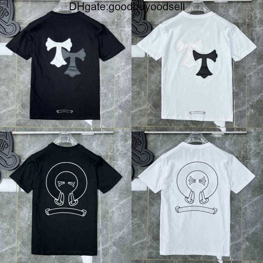 Men's T-shirts New Ch Chrome Classic Mens t Shirts Brand Top White Short Sweater Casual Embossed Letter Horseshoe Sanskrit Cross ZX4P, 14
Men's T-shirts New Ch Chrome Classic Mens t Shirts Brand Top White Short Sweater Casual Embossed Letter Horseshoe Sanskrit Cross ZX4P, 14