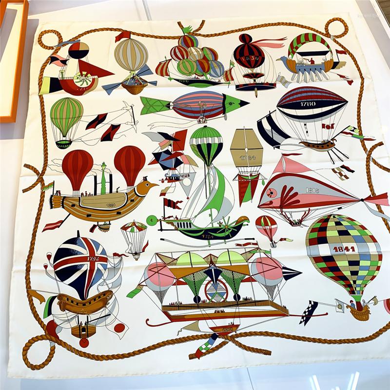 Scarves Cartoon Balloon Twill Silk Scarf Handmade Curled Square Hijab Women Bandana Foulard Head Shawl
Scarves Cartoon Balloon Twill Silk Scarf Handmade Curled Square Hijab Women Bandana Foulard Head Shawl