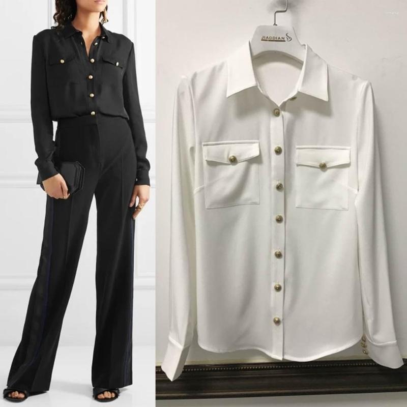 Women's Polos Spring And Autumn Korean Version Silk Satin Shirts Celebrities Net Red Comfortable Versatile Casual Senior Women's, White
Women's Polos Spring And Autumn Korean Version Silk Satin Shirts Celebrities Net Red Comfortable Versatile Casual Senior Women's, White