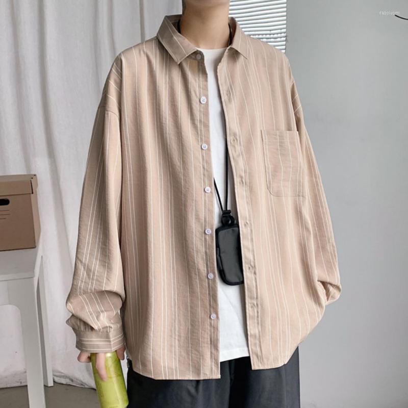 Men's Casual Shirts Shirt Lapel Neck Comfortable Vertical Stripe Single Breasted Soft Men Clothing For Couple, Black
Men's Casual Shirts Shirt Lapel Neck Comfortable Vertical Stripe Single Breasted Soft Men Clothing For Couple, Black