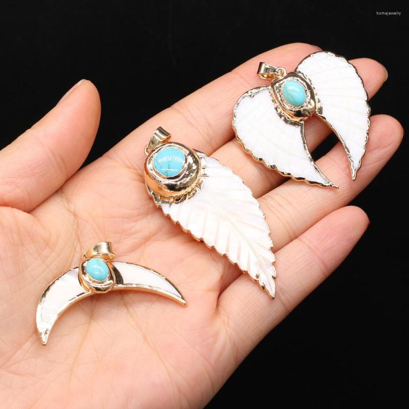 Pendant Necklaces Wholesale Natural Stone Pendants Gold Plated Blue Turquoises For Jewelry Making DIY Tribal Earring Necklace Gifts
Pendant Necklaces Wholesale Natural Stone Pendants Gold Plated Blue Turquoises For Jewelry Making DIY Tribal Earring Necklace Gifts