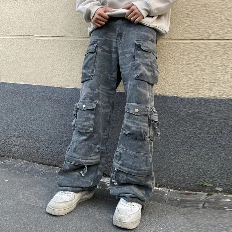 Men's Jeans High Street Camouflage Pockets Men's Cargos Straight Patchwork Retro Loose Overalls Harajuku Casual Baggy Trousers Oversized 230316, Green
Men's Jeans High Street Camouflage Pockets Men's Cargos Straight Patchwork Retro Loose Overalls Harajuku Casual Baggy Trousers Oversized 230316, Green