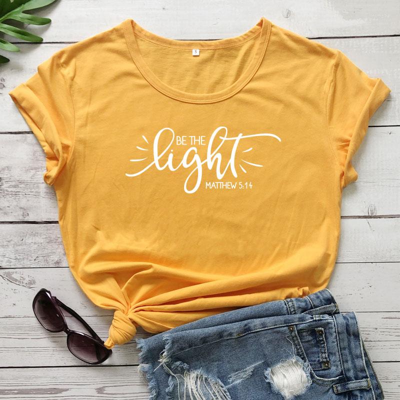 Women' T Shirts Be The Light Matthew 5:14 Slogan T-shirt Women Inspired Religious Christian Tops Tees Summer Tumblr Hipster Tshirt, Red-white text 
Women' T Shirts Be The Light Matthew 5:14 Slogan T-shirt Women Inspired Religious Christian Tops Tees Summer Tumblr Hipster Tshirt, Red-white text