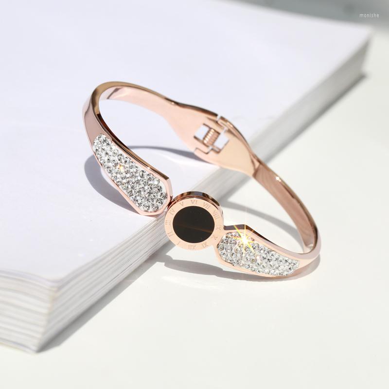 Bangle YUN RUO 2023 Arrivals Super Luxury Crystal Rose Gold Color Women Birthday Gift Titanium Steel Jewelry Never Fade
Bangle YUN RUO 2023 Arrivals Super Luxury Crystal Rose Gold Color Women Birthday Gift Titanium Steel Jewelry Never Fade