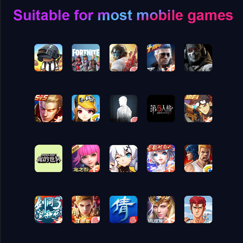 Keyboard Mouse Converter PUBG AI Smart Identify Press Guns Bluetooth Mobile Controller Gamepad Kit for Mobile Phone Tablet