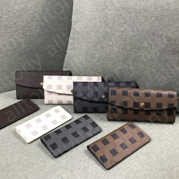 High Quality Classic wallets Woman Fashion designers 2pcs/set long wallet Card Holder Purse, Black grid
High Quality Classic wallets Woman Fashion designers 2pcs/set long wallet Card Holder Purse, Black grid