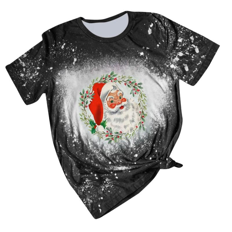 Men' T Shirts Blouse Sleeve 3D Digital Printing Short T-shirt Top And Christmas Fashion Women' Men, Black
Men' T Shirts Blouse Sleeve 3D Digital Printing Short T-shirt Top And Christmas Fashion Women' Men, Black