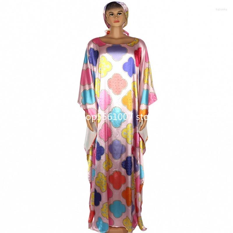 Ethnic Clothing 2023 Dashiki Spring Summer Silk Long Maxi Dress Ladies Traditional African Fairy Dreams Dresses For Women
Ethnic Clothing 2023 Dashiki Spring Summer Silk Long Maxi Dress Ladies Traditional African Fairy Dreams Dresses For Women