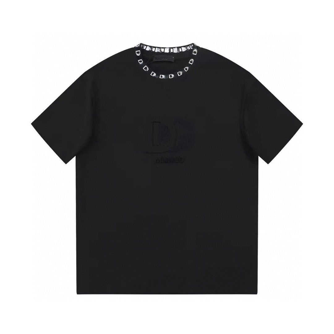 New sweatshirt designer t shirt chest embossed short sleeved T shirts men women casual half sleeves loose pullover tee, White
New sweatshirt designer t shirt chest embossed short sleeved T shirts men women casual half sleeves loose pullover tee, White