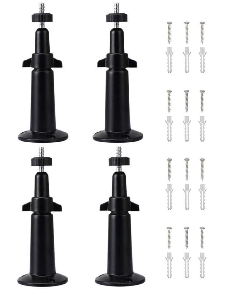 4 Pack Metal Outdoor Wall Mount for Arlo Pro 2 Arlo Pro Arlo Arlo Go Security Camera 360 Degree Adjustable Ceiling Mount T20066727793
4 Pack Metal Outdoor Wall Mount for Arlo Pro 2 Arlo Pro Arlo Arlo Go Security Camera 360 Degree Adjustable Ceiling Mount T20066727793