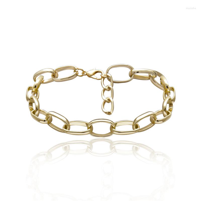 Bangle Fashion Simple Link Chain Bracelets For Women Personality Copper Alloy Minimalism Bracelet Jewelry
Bangle Fashion Simple Link Chain Bracelets For Women Personality Copper Alloy Minimalism Bracelet Jewelry