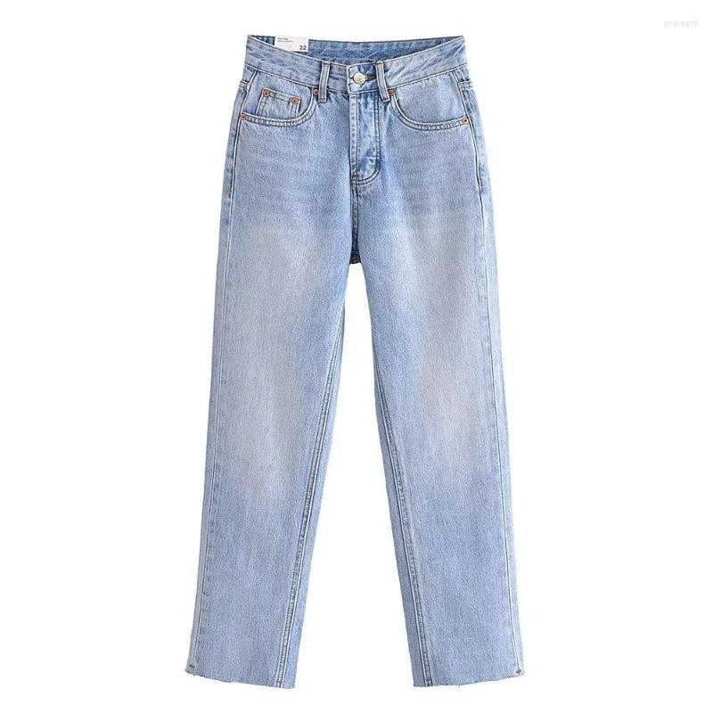 Women's Jeans COS LRIS 2023 Autumn Women's Fashion Casual All-match Pocket High Waist Straight Loose 4365237, Blue
Women's Jeans COS LRIS 2023 Autumn Women's Fashion Casual All-match Pocket High Waist Straight Loose 4365237, Blue