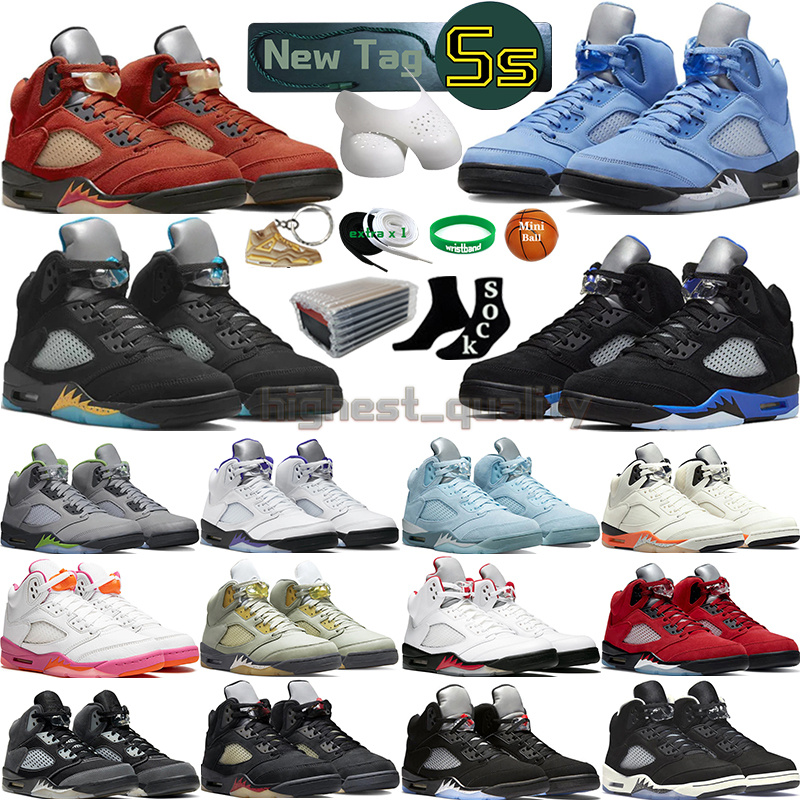 5 Basketball Shoes for men women 5s Craft Aqua Concord UNC Green Bean Racer BlueBird Oreo Metallic Raging Fire Red We The Best Pinksicle Mens Trainers Sports Sneakers, Color-27
5 Basketball Shoes for men women 5s Craft Aqua Concord UNC Green Bean Racer BlueBird Oreo Metallic Raging Fire Red We The Best Pinksicle Mens Trainers Sports Sneakers, Color-27