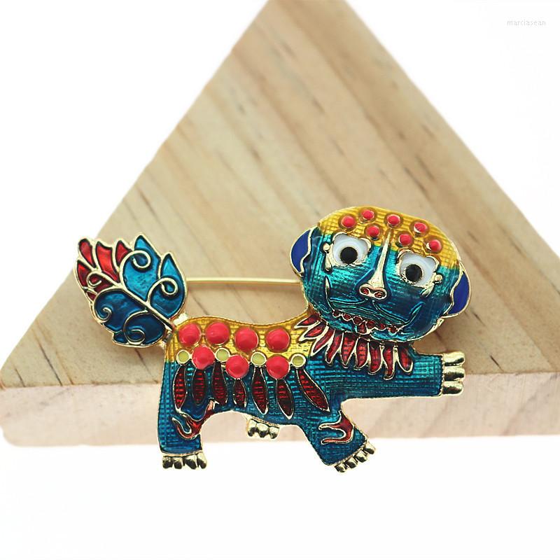 Brooches The 2023 Drip Chinese Wind Lion Mascot Texture Cardigan Brooch Women Windbreaker Suit
Brooches The 2023 Drip Chinese Wind Lion Mascot Texture Cardigan Brooch Women Windbreaker Suit