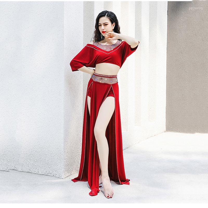 Stage Wear Women Belly Dance Professional Costumes Original Practice Performance Suit Exotic Dancewear Top Skirt Outfit, Black
Stage Wear Women Belly Dance Professional Costumes Original Practice Performance Suit Exotic Dancewear Top Skirt Outfit, Black